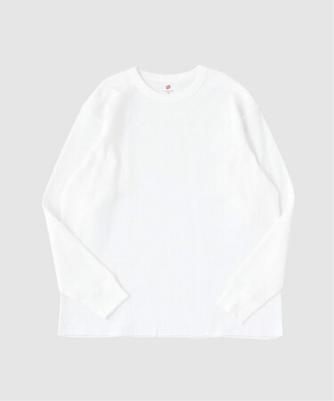 Hanes / ヘインズ Thermal Top クルーネックL/S