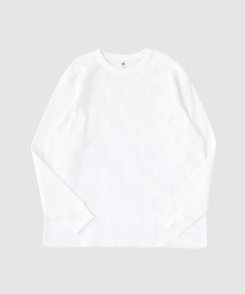Hanes / ヘインズ Thermal Top クルーネックL/S