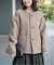 DANTON/ダントン COLLARLESS JACKET DT-A0013