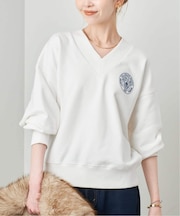 COLLEGIATE PACIFIC SLOBE別注 Vネックスウェット