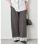 レースヘムスウェットパンツ