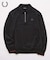 FRED PERRY / フレッドペリー HALF ZIP COLLARED SWEATSHIRT