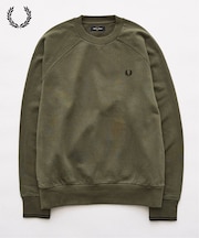 FRED PERRY / フレッドペリー TIPPED CREWNECK SWEATSHIRT