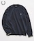 FRED PERRY / フレッドペリー TIPPED CREWNECK SWEATSHIRT