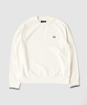 FRED PERRY / フレッドペリー TIPPED CREWNECK SWEATSHIRT