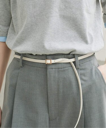 《追加》SLOBE レザースリムベルト