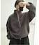 Plus by ONIT/オニット SLOBE別注 フリースハーフジップブルゾン 26AW-SL02