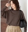 +81 BRANCA/ハチイチブランカ SLOBE別注 ロゴスウェット
