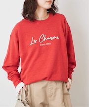 +81 BRANCA/ハチイチブランカ ロゴスウェット