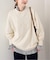 +81 BRANCA/ハチイチブランカ SLOBE別注 ロゴスウェット