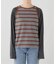 GDC/ガールズデパートメントクラブ BORDER TANK LAYER LS  GDC26B006