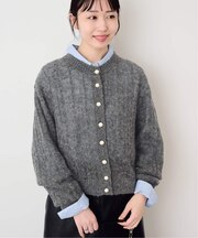パールボタンカーディガン