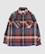 【WAX LONDON / ワックス ロンドン】オーバーシャツ RUST MULTI
