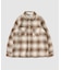 【WAX LONDON / ワックス ロンドン】オーバーシャツ NATURAL ECRU