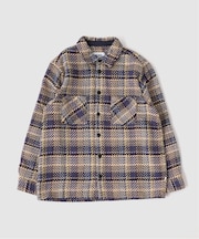 【WAX LONDON / ワックス ロンドン】オーバーシャツ BLUE MULTI