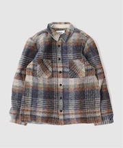 【WAX LONDON / ワックス ロンドン】オーバーシャツ OATMEAL MULTI