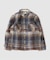 【WAX LONDON / ワックス ロンドン】オーバーシャツ OATMEAL MULTI