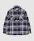 【WAX LONDON / ワックス ロンドン】WHITING OVERSHIRT PLAID WEAVE
