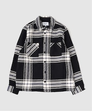 【WAX LONDON / ワックス ロンドン】WHITING OVERSHIRT OS GRID CHK