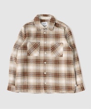 【WAX LONDON / ワックス ロンドン】WHITING OVERSHIRT OVERLAP CHK