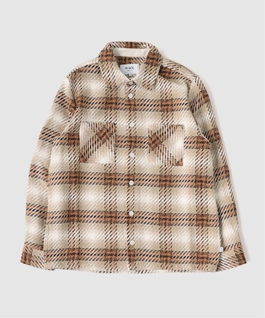 【WAX LONDON / ワックス ロンドン】WHITING OVERSHIRT OVERLAP CHK