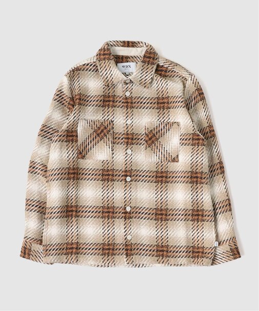 【WAX LONDON / ワックス ロンドン】WHITING OVERSHIRT OVERLAP CHK