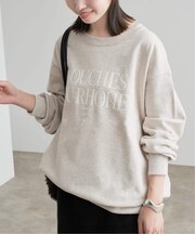 《WEB限定/追加2》フロッキープリントオーバースウェット