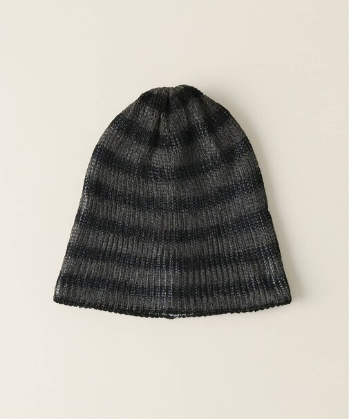 RACAL / ラカル Openwork border knit beanie