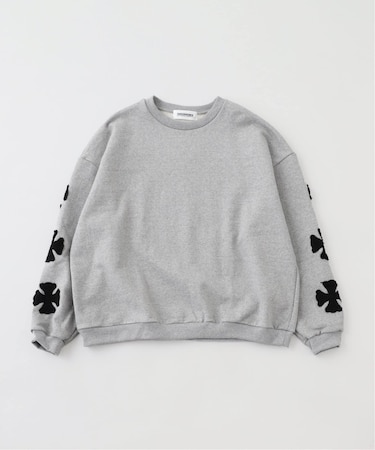 DISCOVERED/ ディスカバード IRON CROSS CROCHET SWEAT