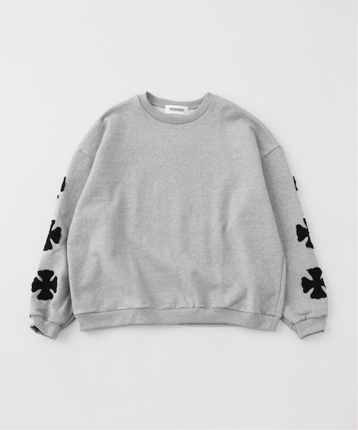DISCOVERED/ ディスカバード IRON CROSS CROCHET SWEAT