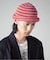 Indietro Association / インディエトロ・アソシエーション Border RollKnit Cap