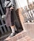 NOMANUAL/ノーマニュアルMOLTING BERMUDA SWEATPANTS