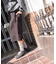NOMANUAL/ノーマニュアルMOLTING BERMUDA SWEATPANTS