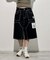irojikake/イロジカケ Double stitch short pants