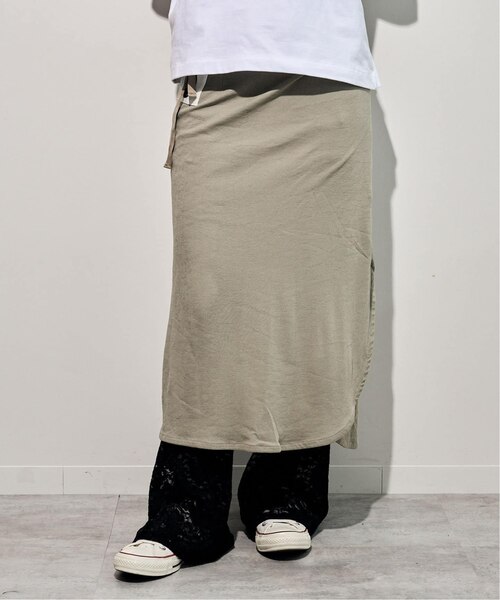 irojikake/イロジカケ Second skin wrap skirt｜ジョイント
