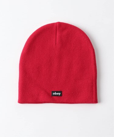 OBEY / オベイ LABEL BEANIE