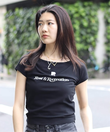 【Rest&Recreation/レストアンドレクリエーション】 LIP NECK Tシャツ