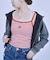 【GUESS/ゲス】GJ EMB STARストライプタンクトップ
