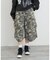 追加カモフラ柄ハーフカーゴパンツ