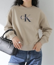 Calvin Klein /カルバン クライン MONOLOGO FRENCH TERRY RLXD CREW