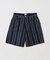 OBEY/オベイBAJA STRIPE BAGGY DENIM SHORT