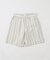 OBEY/オベイBAJA STRIPE BAGGY DENIM SHORT