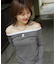 【Rest&Recreation/レストアンドレクリエーション】OFF-SHOULDER TOP