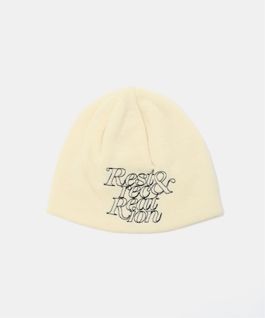 【Rest&Recreation/レストアンドレクリエーション】 STITCH LOGO BEANIE