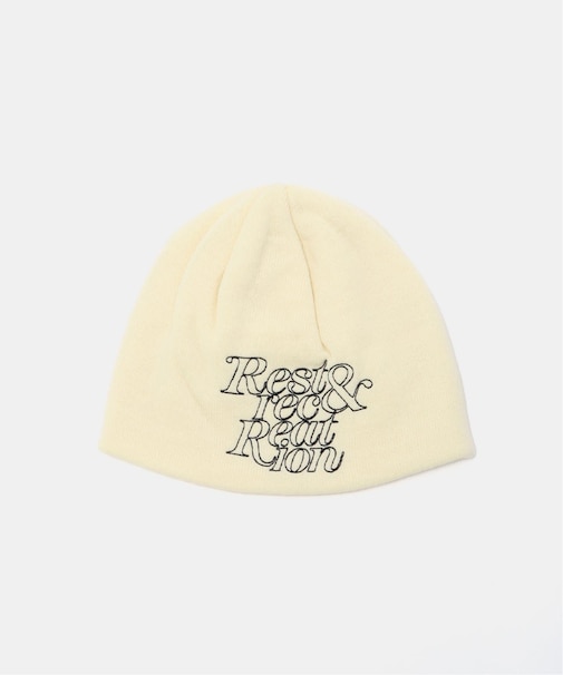【Rest&Recreation/レストアンドレクリエーション】 STITCH LOGO BEANIE