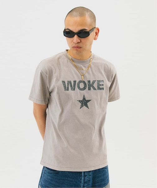 WOKE EDGE/ウォークエッジGlit Star Tシャツ