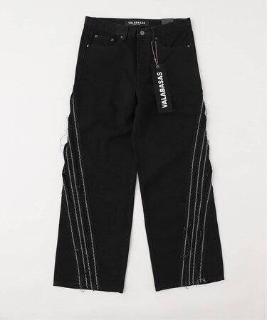 VALABASASヴァラバサス/WRAP BAGGYDENIM