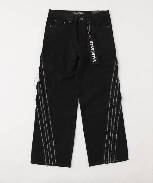 VALABASASヴァラバサス/WRAP BAGGYDENIM