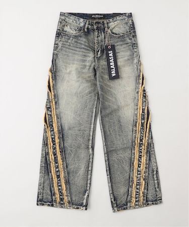 VALABASASヴァラバサス/WRAP BAGGYDENIM