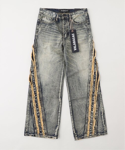 VALABASASヴァラバサス/WRAP BAGGYDENIM